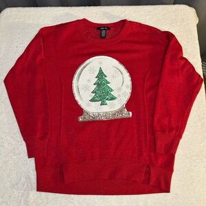 Sable Sky Snow Globe  Crewneck - Christmas/Holiday